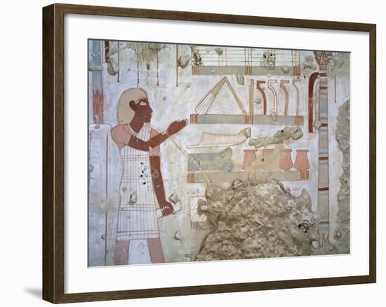 Egypt, Thebes, Luxor, Sheikh 'Abd Al-Qurna, Tomb of Army Commander Amenemheb Meh-null-Framed Giclee Print