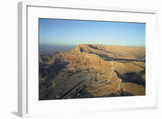 Egypt, Thebes, Luxor, Valley of Kings, Deir El-Bahri, Mortuary Temple of Hatshepsut, New Kingdom-null-Framed Giclee Print