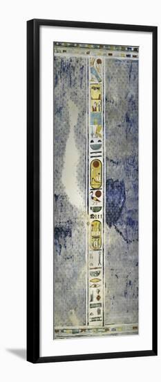 Egypt, Thebes, Luxor, Valley of the Kings, Tomb of Ramses Iv, Mural Paintings on Ceiling-null-Framed Giclee Print