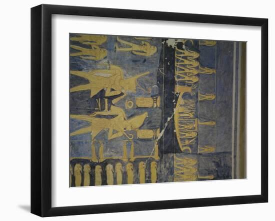 Egypt, Thebes, Luxor, Valley of the Kings, Tomb of Ramses IX-null-Framed Giclee Print