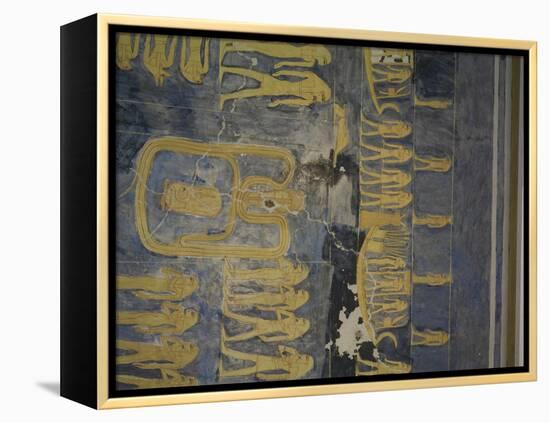 Egypt, Thebes, Luxor, Valley of the Kings, Tomb of Ramses IX-null-Framed Premier Image Canvas