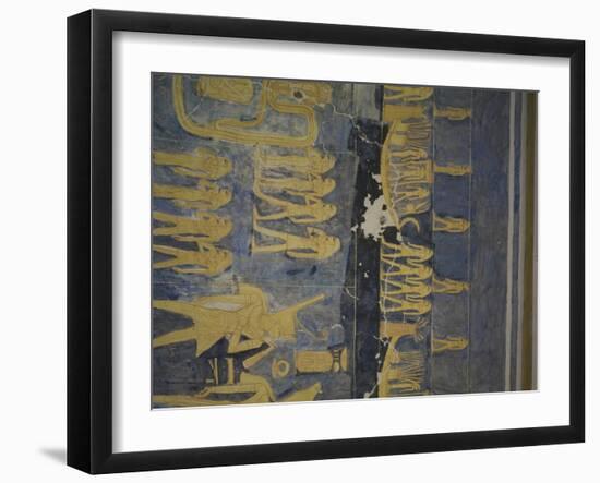 Egypt, Thebes, Luxor, Valley of the Kings, Tomb of Ramses IX-null-Framed Giclee Print