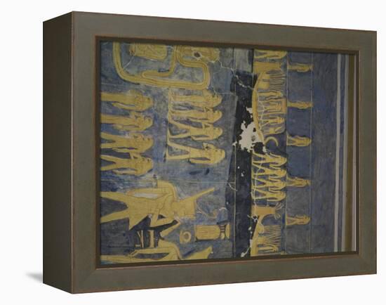 Egypt, Thebes, Luxor, Valley of the Kings, Tomb of Ramses IX-null-Framed Premier Image Canvas