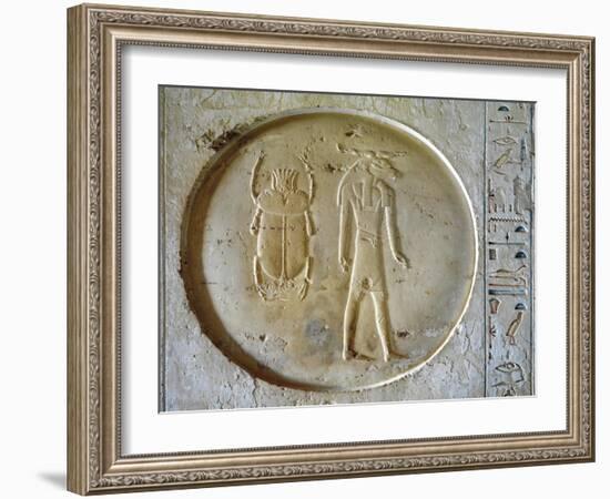 Egypt, Thebes, Luxor, Valley of the Kings, Tomb of Seti II-null-Framed Giclee Print