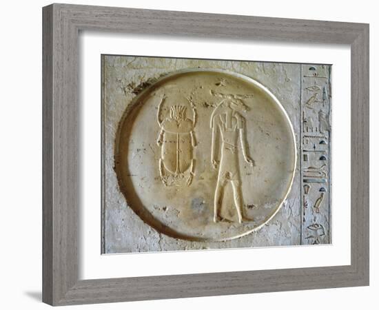 Egypt, Thebes, Luxor, Valley of the Kings, Tomb of Seti II-null-Framed Giclee Print