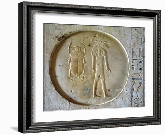 Egypt, Thebes, Luxor, Valley of the Kings, Tomb of Seti II-null-Framed Giclee Print