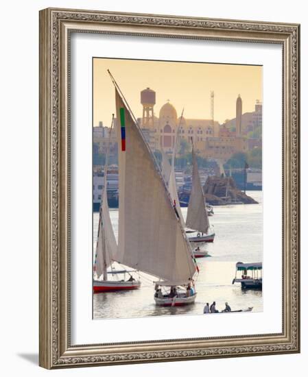 Egypt, Upper Egypt, Aswan, River Nile-Alan Copson-Framed Photographic Print