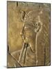 Egypt Valley of the Kings, Close-Up of Relief in Corridor Representing Pharaoh, Tomb of Seti I-null-Mounted Giclee Print