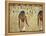 Egypt Valley of the Kings, Tomb of Seti I, Mural Painting of Two Gods, from Nineteenth Dynasty-null-Framed Premier Image Canvas