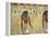 Egypt Valley of the Kings, Tomb of Seti I, Mural Painting of Two Gods, from Nineteenth Dynasty-null-Framed Premier Image Canvas