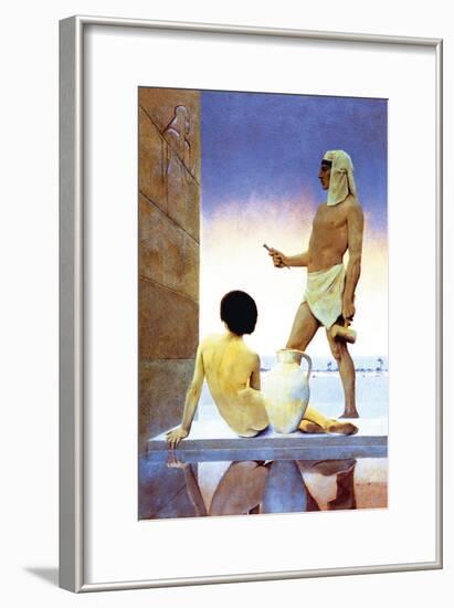 Egypt-Maxfield Parrish-Framed Art Print