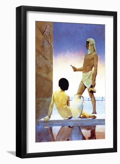 Egypt-Maxfield Parrish-Framed Art Print