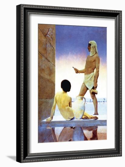 Egypt-Maxfield Parrish-Framed Art Print