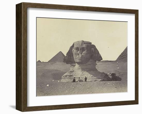 Egypte, le Sphinx-Felice Beato-Framed Giclee Print