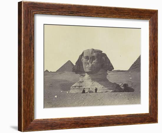 Egypte, le Sphinx-Felice Beato-Framed Giclee Print