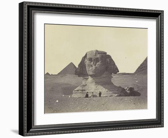 Egypte, le Sphinx-Felice Beato-Framed Giclee Print