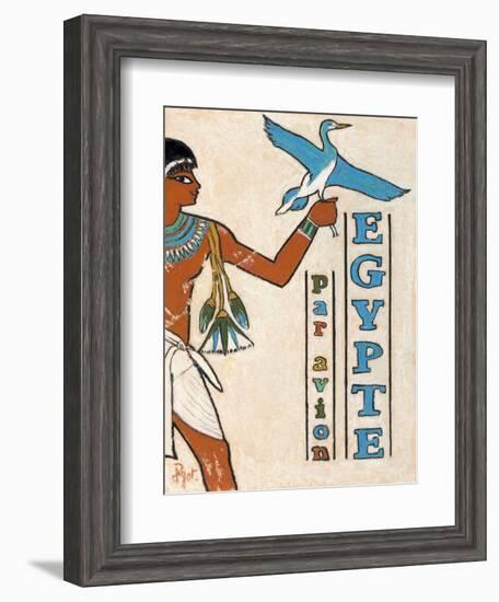 Egypte par avion-Jean Pierre Got-Framed Art Print