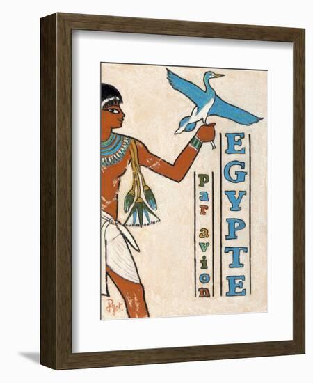 Egypte par avion-Jean Pierre Got-Framed Art Print
