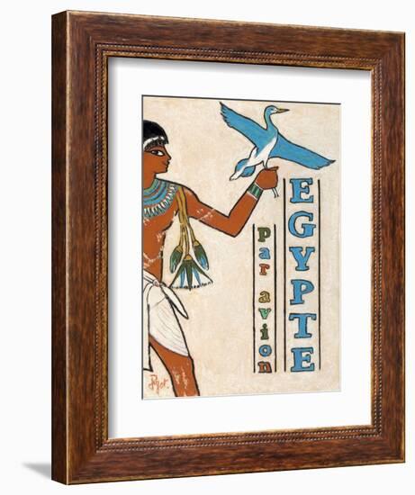 Egypte par avion-Jean Pierre Got-Framed Art Print