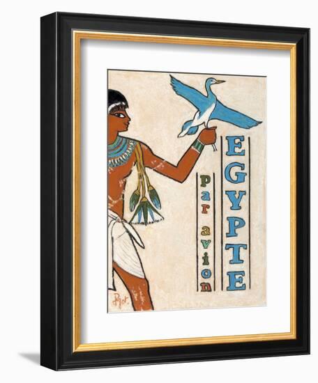 Egypte par avion-Jean Pierre Got-Framed Art Print