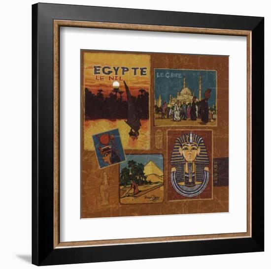 Egypte-Bruno Pozzo-Framed Art Print