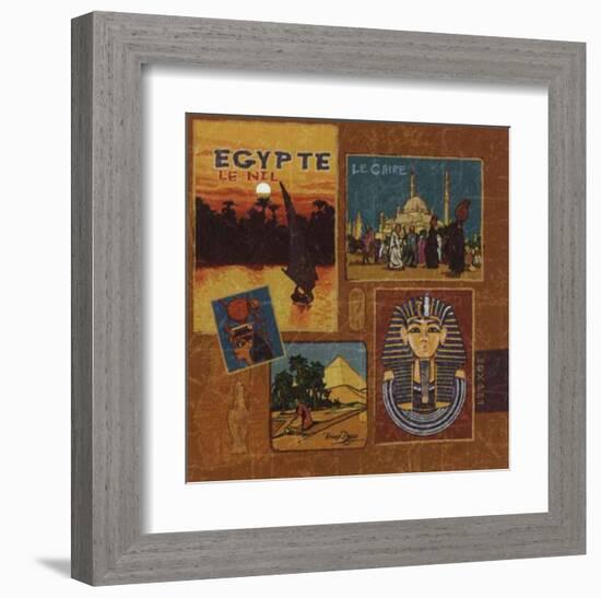 Egypte-Bruno Pozzo-Framed Art Print