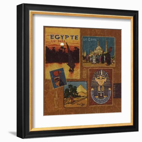 Egypte-Bruno Pozzo-Framed Art Print