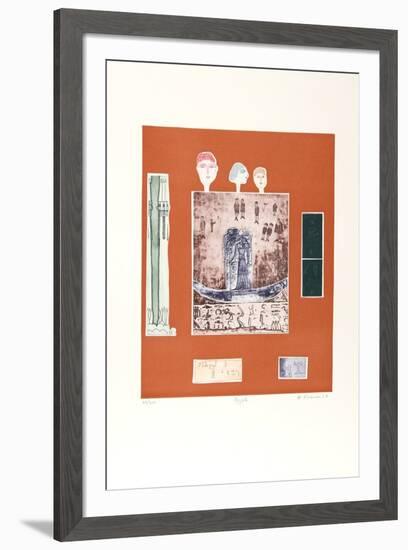 Egypte-Mireille Kramer-Framed Limited Edition