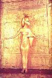 The Goddess Selket on the Canopic Shrine, from the Tomb of Tutankhamun-Egyptian 18th Dynasty-Giclee Print