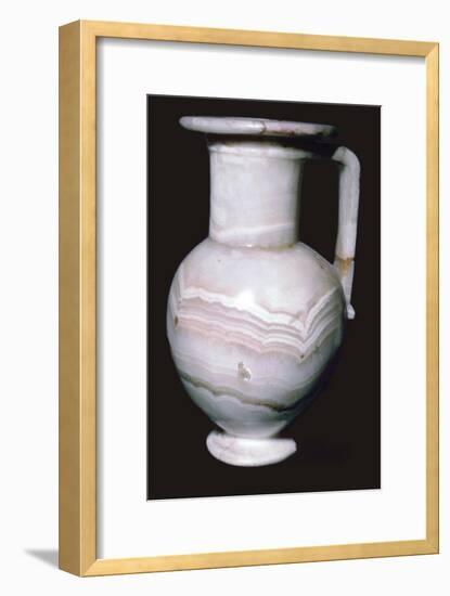 Egyptian Alabaster Jar. Artist: Unknown-Unknown-Framed Giclee Print