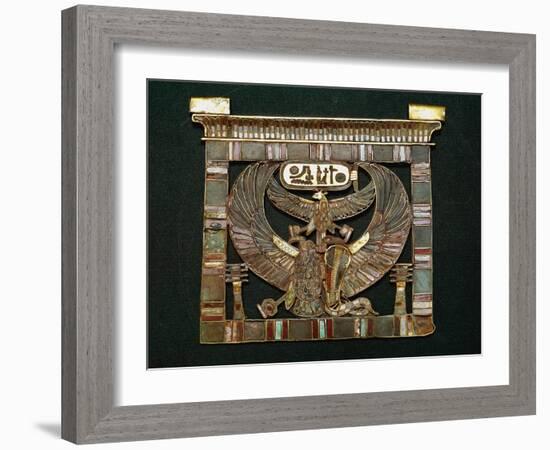 Egyptian Antiquities : Breastplate of Ramses II-null-Framed Photographic Print