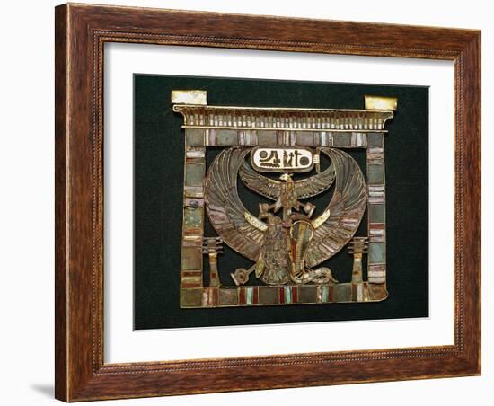 Egyptian Antiquities : Breastplate of Ramses II-null-Framed Photographic Print