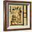 Egyptian Background With Film Strip-Maugli-l-Framed Art Print