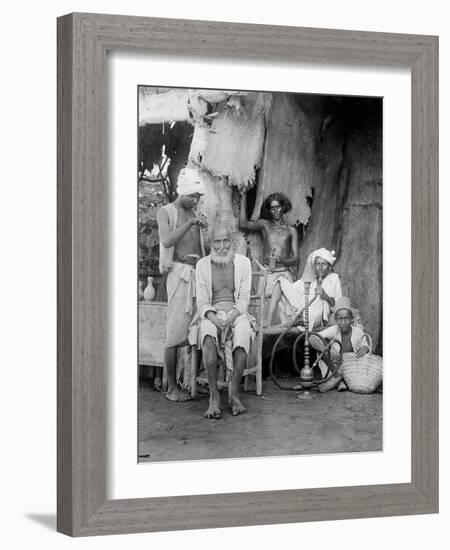 Egyptian Barber-null-Framed Photographic Print