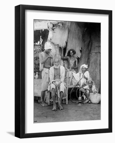 Egyptian Barber-null-Framed Photographic Print