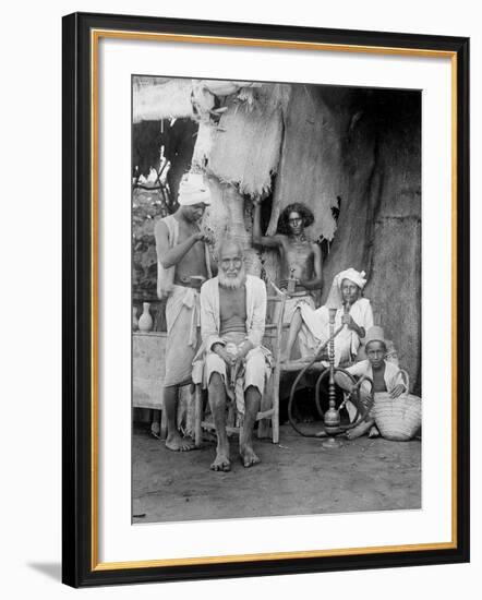 Egyptian Barber-null-Framed Photographic Print