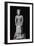 Egyptian bronze statuette of Imhotep, 27th century BC. Artist: Unknown-Unknown-Framed Giclee Print