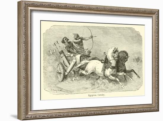 Egyptian Cavalry-null-Framed Giclee Print