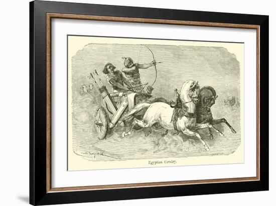 Egyptian Cavalry-null-Framed Giclee Print