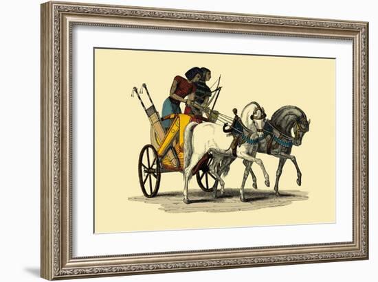 Egyptian Chariot-J. Gardner Wilkinson-Framed Art Print
