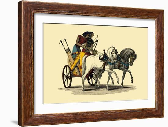 Egyptian Chariot-J. Gardner Wilkinson-Framed Art Print