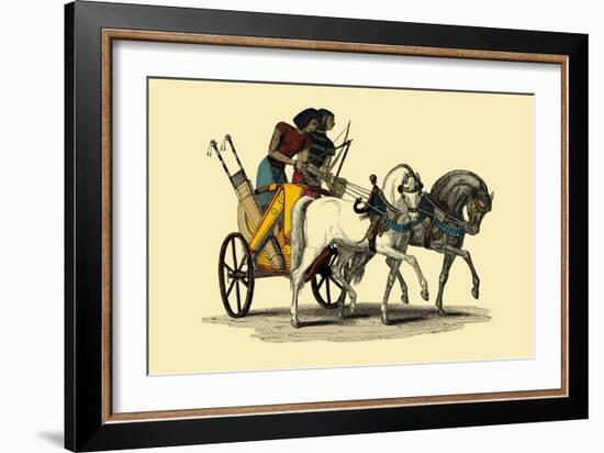 Egyptian Chariot-J. Gardner Wilkinson-Framed Art Print