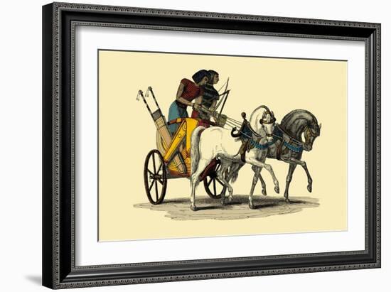 Egyptian Chariot-J. Gardner Wilkinson-Framed Art Print