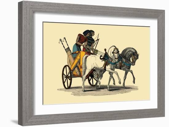 Egyptian Chariot-J. Gardner Wilkinson-Framed Art Print