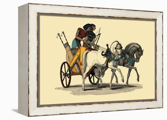 Egyptian Chariot-J. Gardner Wilkinson-Framed Stretched Canvas