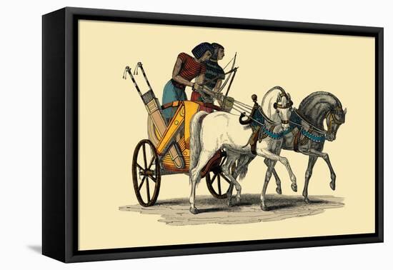 Egyptian Chariot-J. Gardner Wilkinson-Framed Stretched Canvas