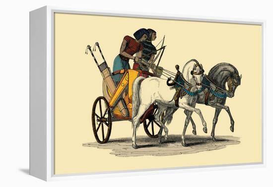 Egyptian Chariot-J. Gardner Wilkinson-Framed Stretched Canvas