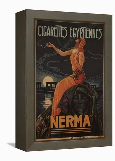 Egyptian Cigarettes Nerma, 1924-Gaspar Camps-Framed Premier Image Canvas