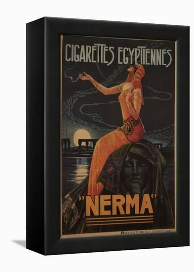 Egyptian Cigarettes Nerma, 1924-Gaspar Camps-Framed Premier Image Canvas