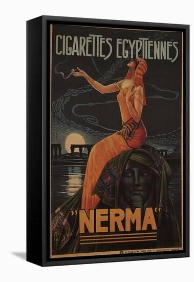 Egyptian Cigarettes Nerma, 1924-Gaspar Camps-Framed Premier Image Canvas